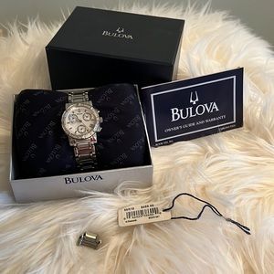 Bulova Diamond Chronograph Watch FS00